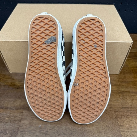 Used W/O Box! Women's Vans Old Skool Classic Black & White Checkered Size 6 - Picture 5 of 6